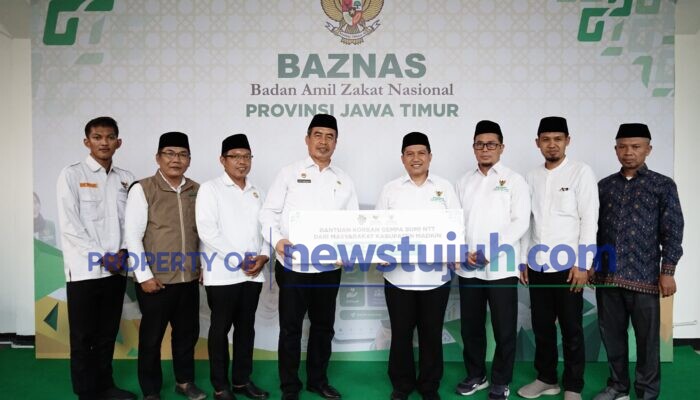 Bupati Madiun Serahkan Donasi Rp102,9 Juta untuk Gempa NTT