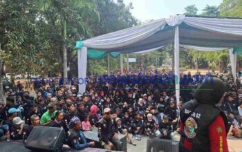 Ribuan Driver Online Hadiri KOPDARNAS di Bekasi, Ini Pesan Ketua Umum Ojol Indonesia