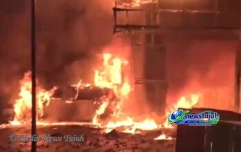Demo Ricuh, Kantor MA dan Lokasi Bank Dibakar Massa