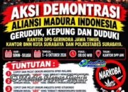 AMI Akan Gelar Aksi di Surabaya, Soroti Perkara Narkotika Tiga Anggota DPRD