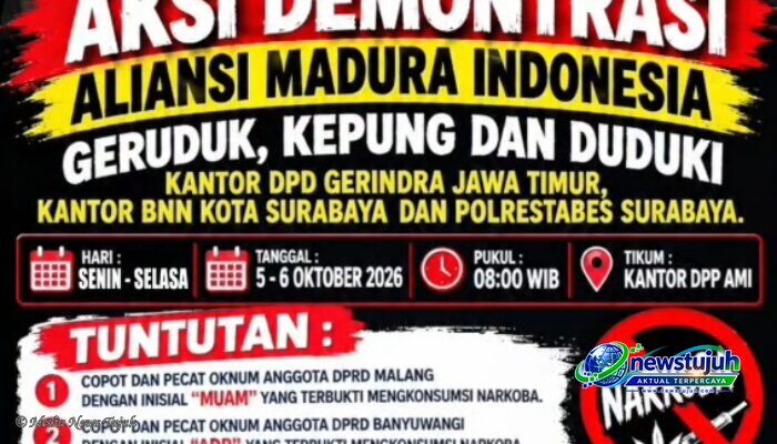 AMI Akan Gelar Aksi di Surabaya, Soroti Perkara Narkotika Tiga Anggota DPRD