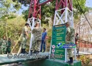 Danrem 074 Cek Kondisi 9 Jembatan di Boyolali