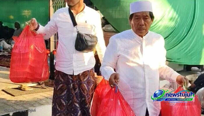 15 Ribu Nasi Kotak Haul Solo 2026 Dibagikan Relawan Secara Estafet