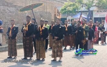 Kirab Budaya Ambal Warsa ke-346 Kartasura Diiringi Prajurit Karaton dan Keris Kyai Kartasura