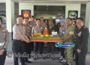 Polresta Surakarta Sambangi Kodim 0735, Ucapkan HUT ke-81 TNI