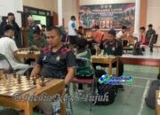 Turnamen Catur Piala Dandim 0728/Wonogiri Diikuti Pelajar hingga Lansia