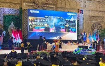 Wisuda UT Surabaya 2026, 1.351 Lulusan Diingatkan Jaga Mutu dan Integritas